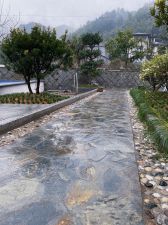 High grade floor paving irregular slate stone